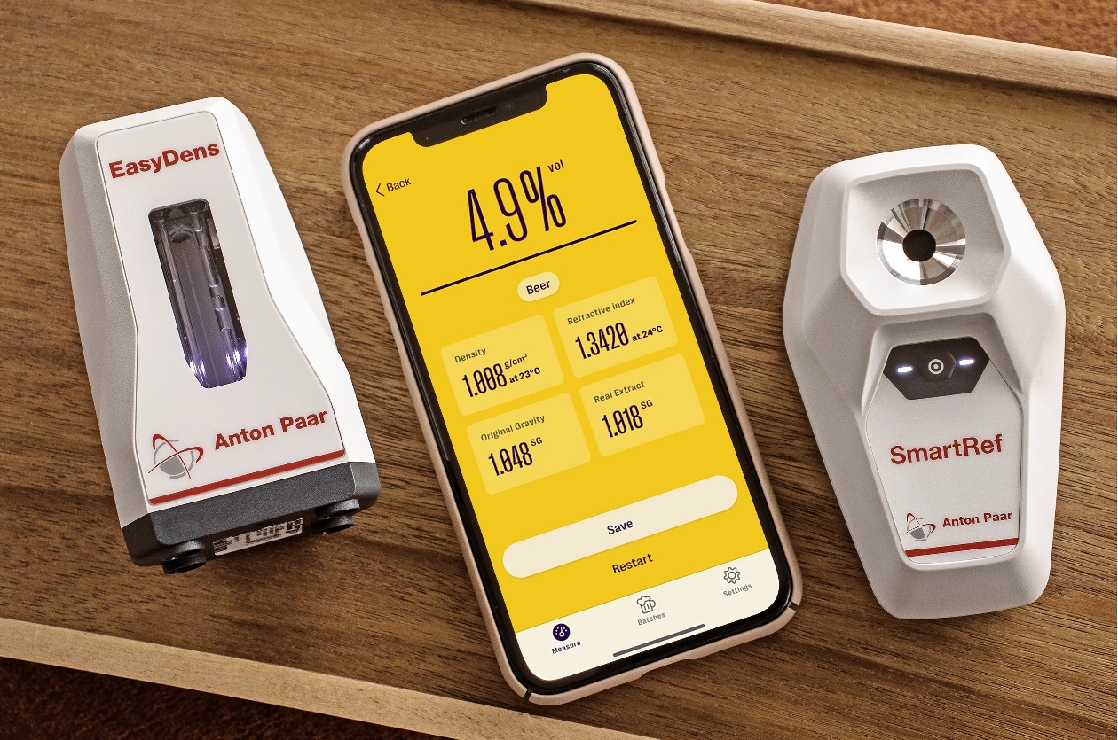 EasyDens & SmartRef - für Alkoholmessung im Bier