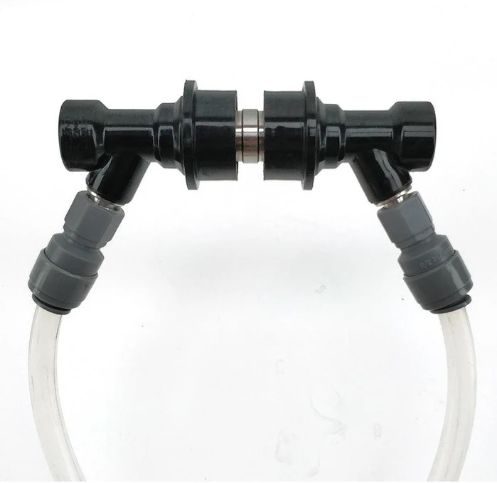 Aufsteckventil 2-seitig (Ball Lock Keg Post Jumper)