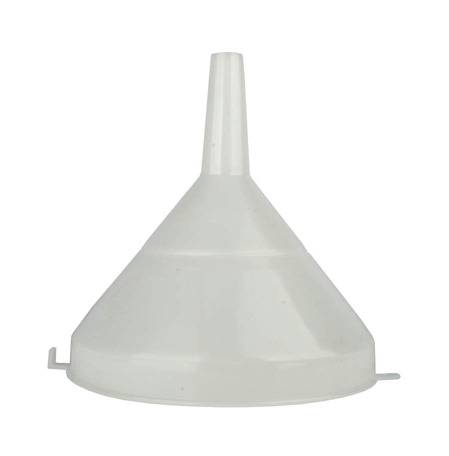 Trichter aus Kunststoff 21cm Durchmesser + Sieb