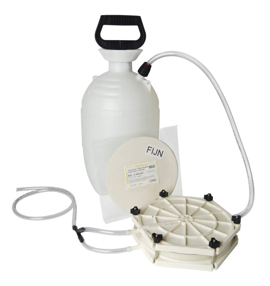 Druckfilter 11 Liter Komplettset maxi VINOFERM - Zur Klärung von Weinen