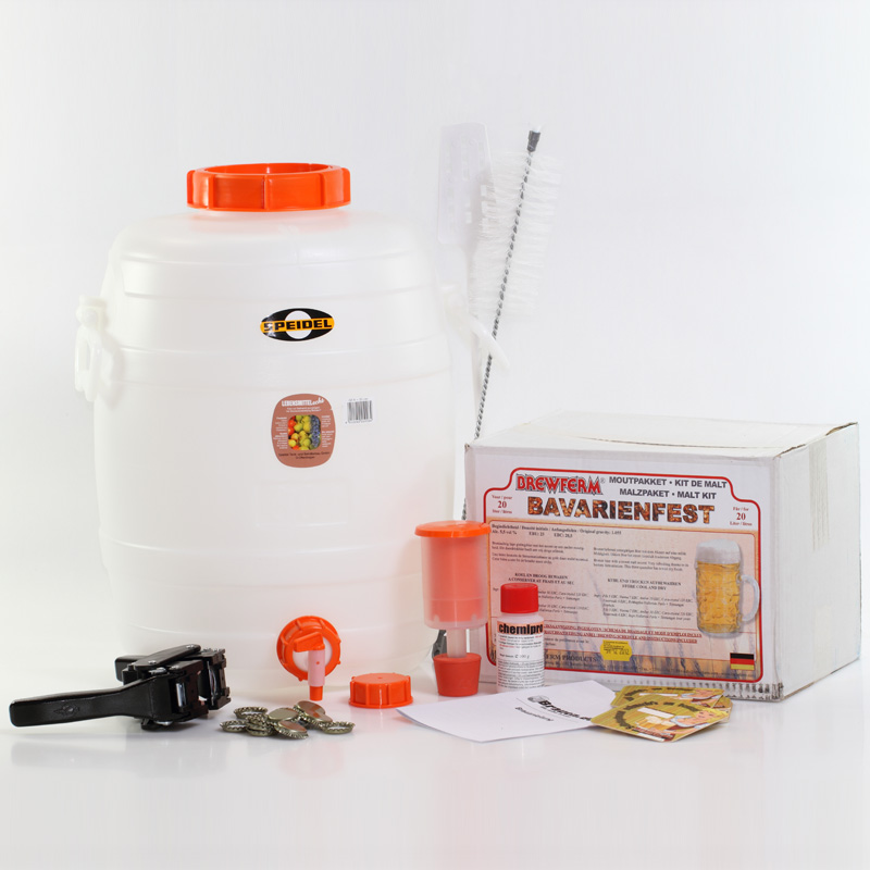 Speidel Mittleres Startpaket mit fertiger Malzmischung