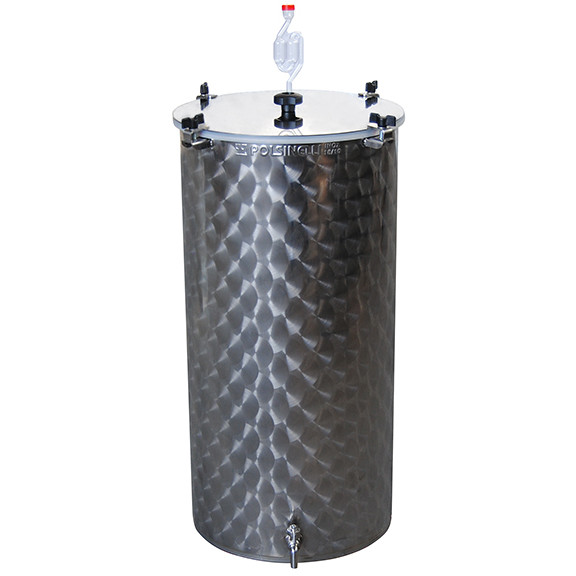 75 L Edelstahl Gärfass für Bier mit Auslaufhahn