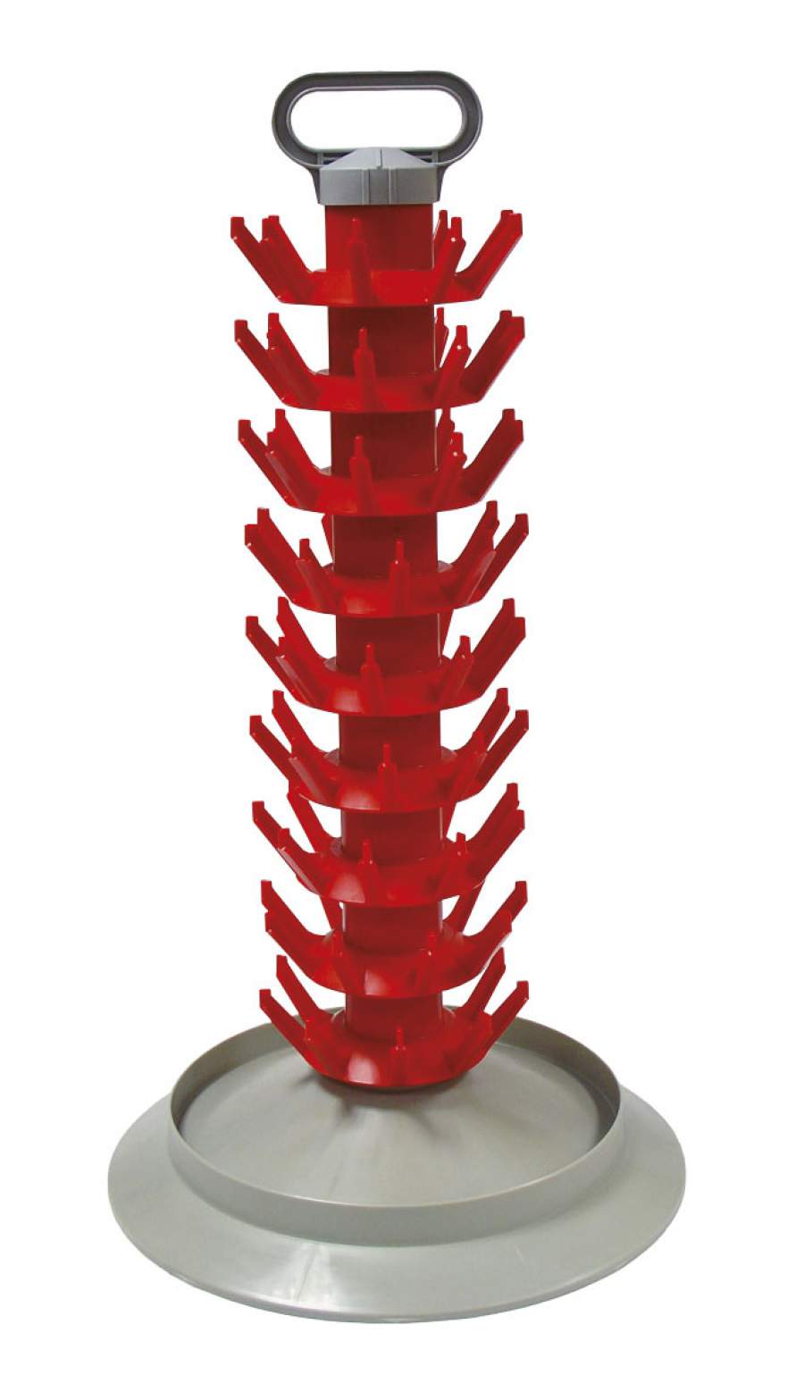 Abtropfständer Kunststoff FIW für 81 Flaschen