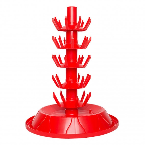 Rotierender Abtropfständer für bis zu 45 Flaschen - Flaschenbaum