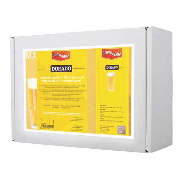 Malzextrakt Biermischung Dorado für 10 Liter