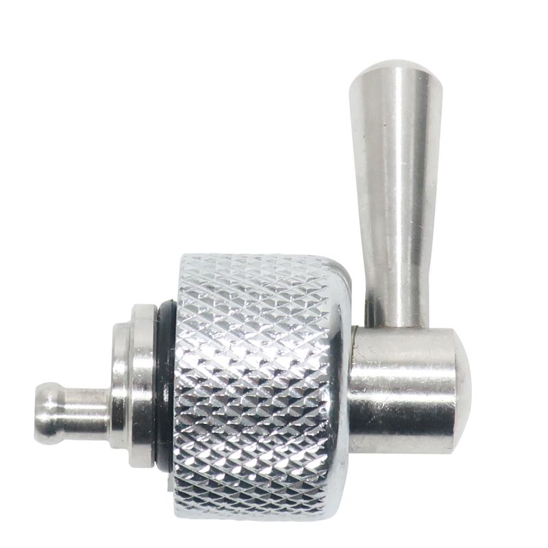 Kompensatorhahn Ersatzteile Verstellhebel - Silber