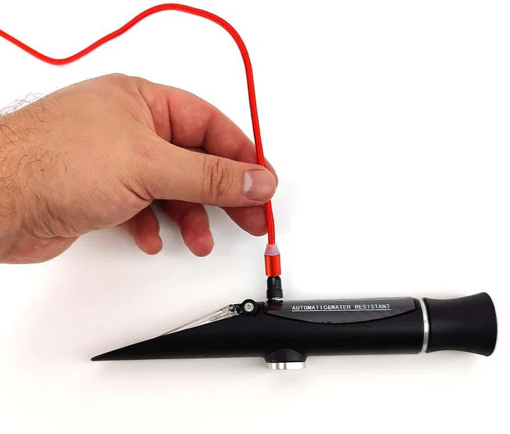 Saber LED-Refraktometer – wasserfest – drei Skalen