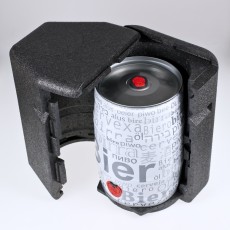Passgenaue Isolierbox für ein 5 Liter Partyfass - Bierkühler ohne Strom
