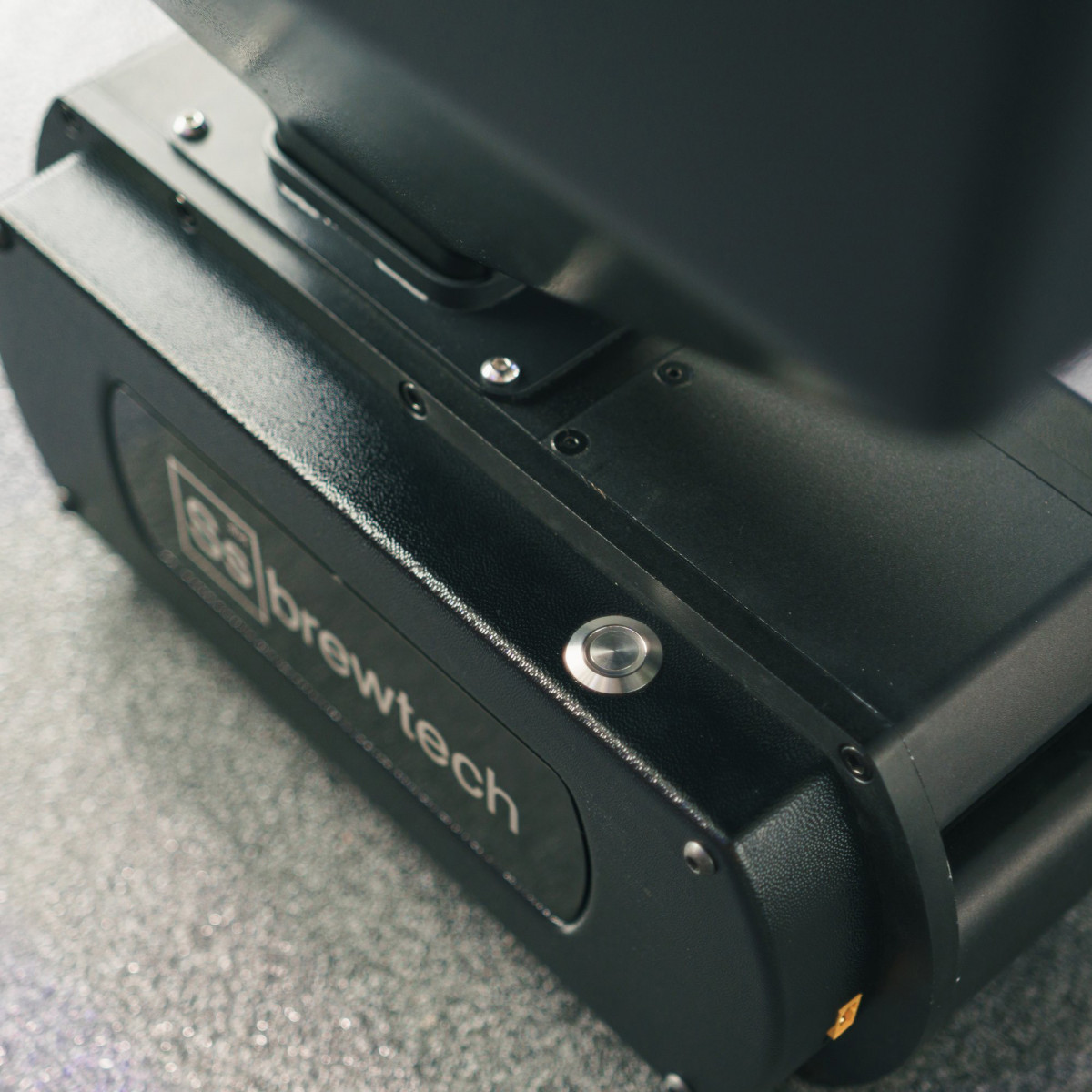 verschiedene Perspektive der Malzmühle Sicht auf das Motorgehäuse