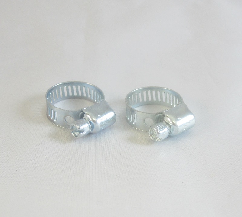 2 x Schlauchschellen versch. Größen von 8 - 25 mm