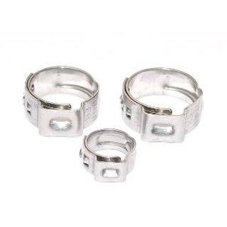 Schlauchklemme 1-Ohr Edelstahl 10,8-13,3 mm