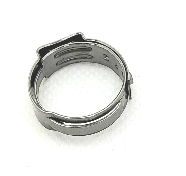 Schlauchschelle 1-Ohr versch. Größen Klemmbereich von 6-37mm