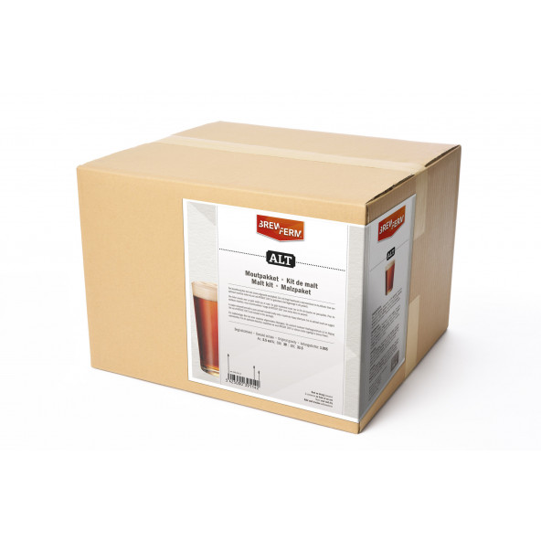 Fertige Malzmischung zum Brauen von 20 Liter Altbier