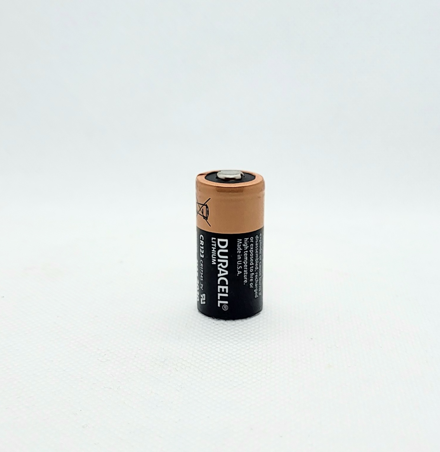 CR123A Duracell®  Lithium - 3V - Ersatzbatterie für Tilt