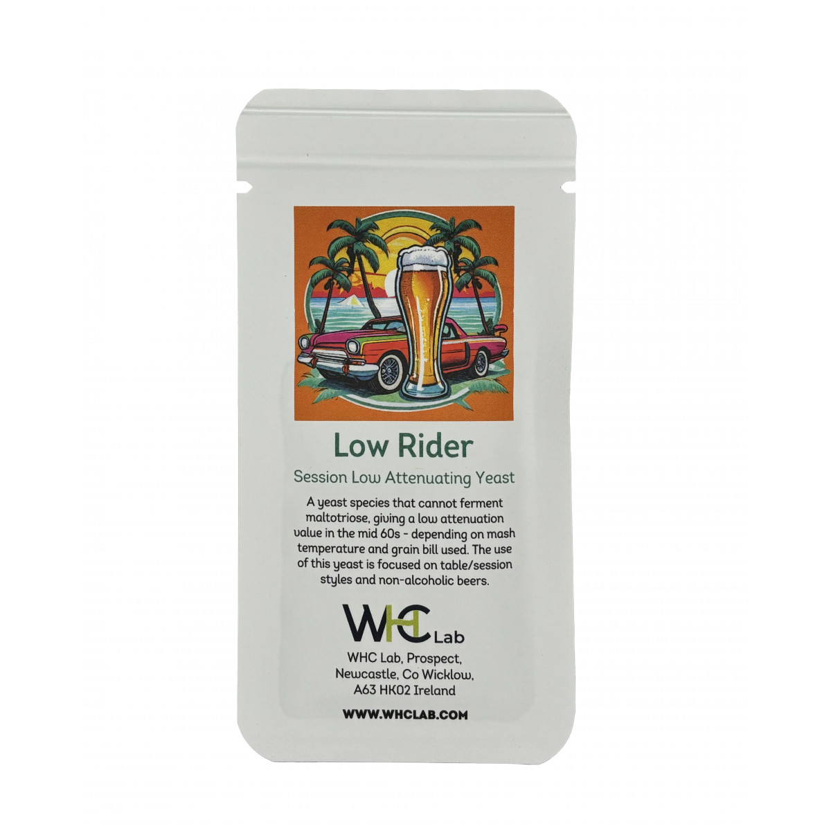 WHC Lab trocken Bierhefe Low Rider 11 g