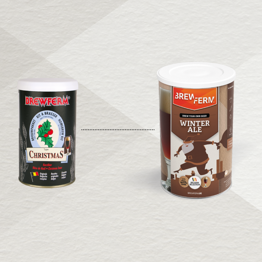 gehopftes flüssiges Malzextrakt Sorte WInter Ale