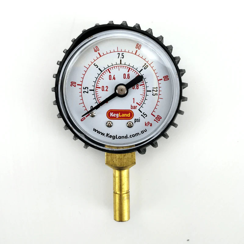 Duotight 8 mm Manometer mit großer Anzeige