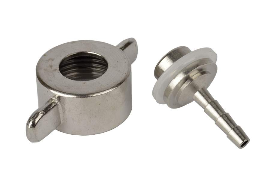 Schlauchtülle mit Flügelmutter 5/8" für Bierleitung inkl. Dichtung
