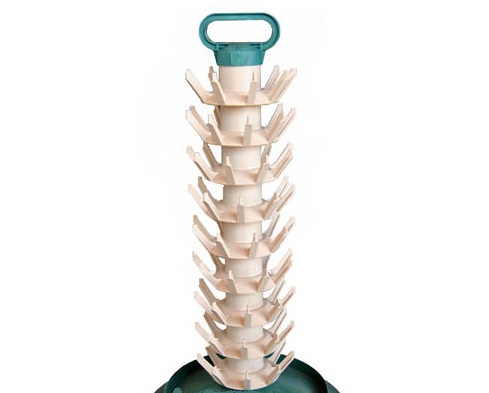 Abtropfständer Kunststoff für 81 Flaschen zerlegbar Abtropfgestell Flaschenbaum