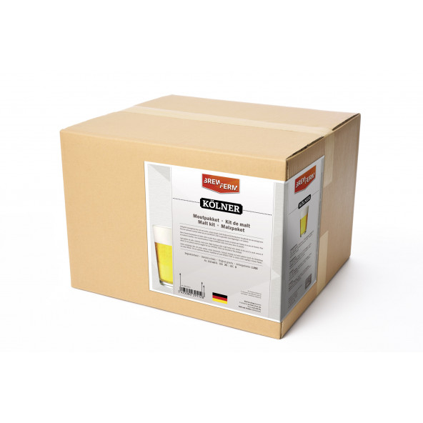Fertige Malzmischung Kölsch zum Brauen von 20 Liter Kölschbier