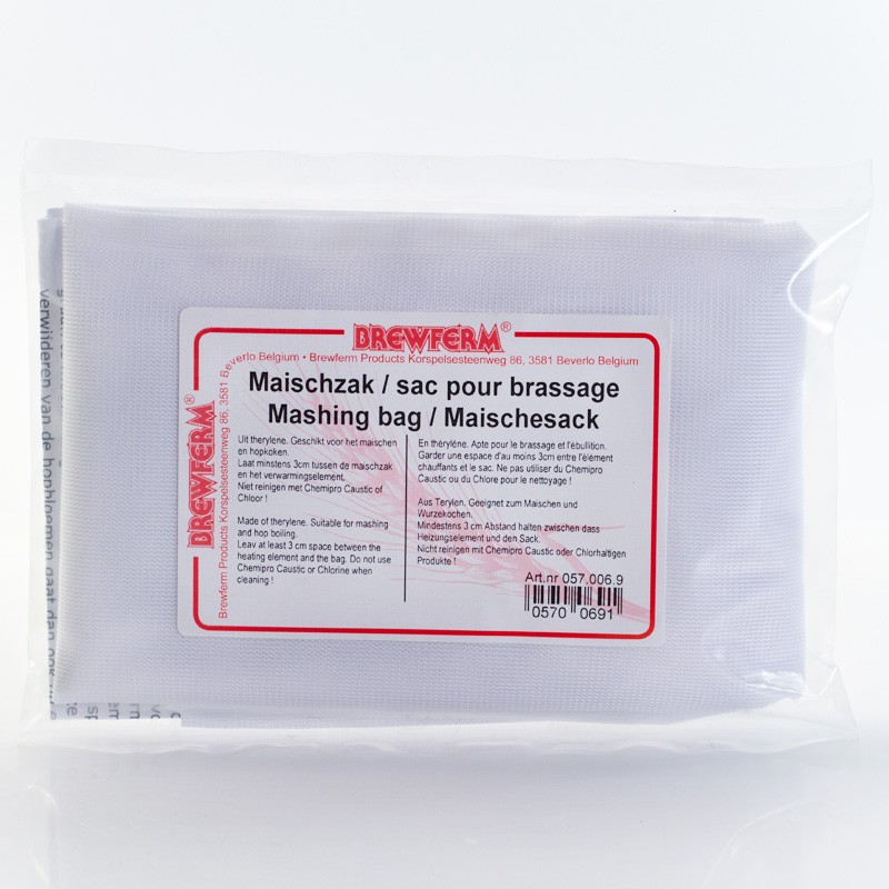 Maischesack für eine optimale Spülung der Maische, auch zum Hopfen kochen geeignet