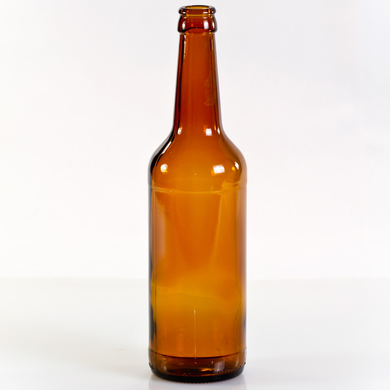 0,5 Liter Wiederverwendbare braune Mehrwegflasche aus Glas