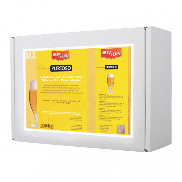 Malzextrakt Biermischung Furioso für 10 Liter