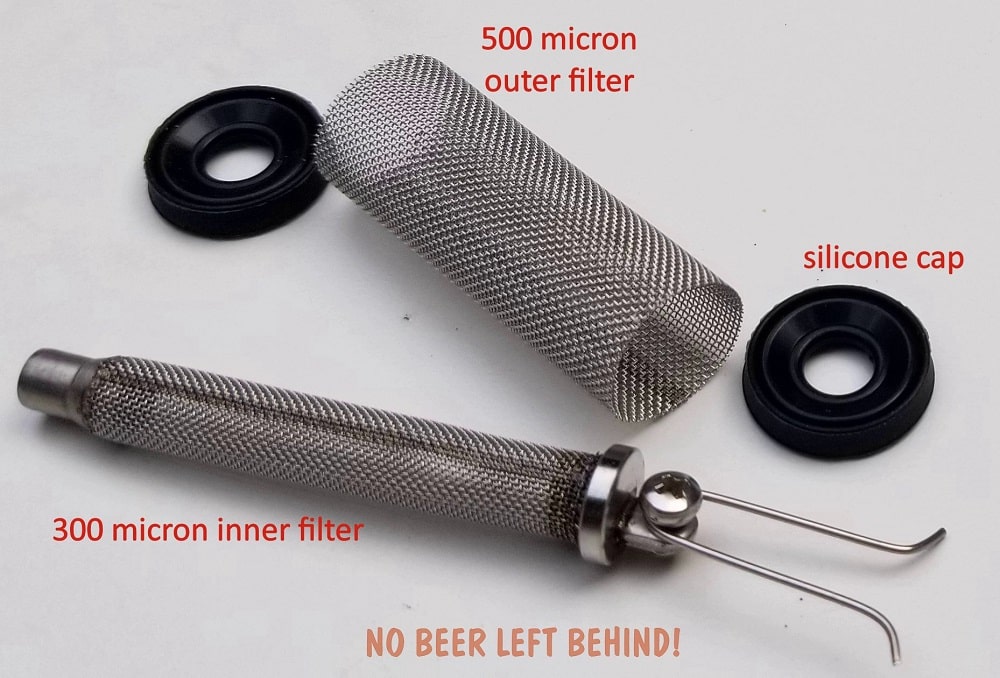 FLOTit 2.0 - Tauchrohr-Schwimmer inkl. Filter 300/500 Mikron