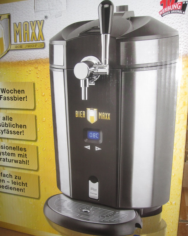Bier Maxx Zapfgerät - Biermaxx Bierzapfanlage *neues Modell mit Temp.