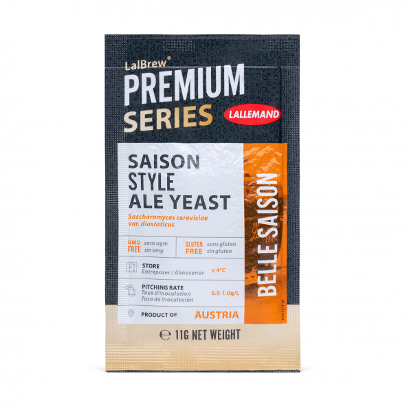 LALLEMAND Bierhefe " Belle Saison Yeast " - 11 g obergärige Trockenhefe