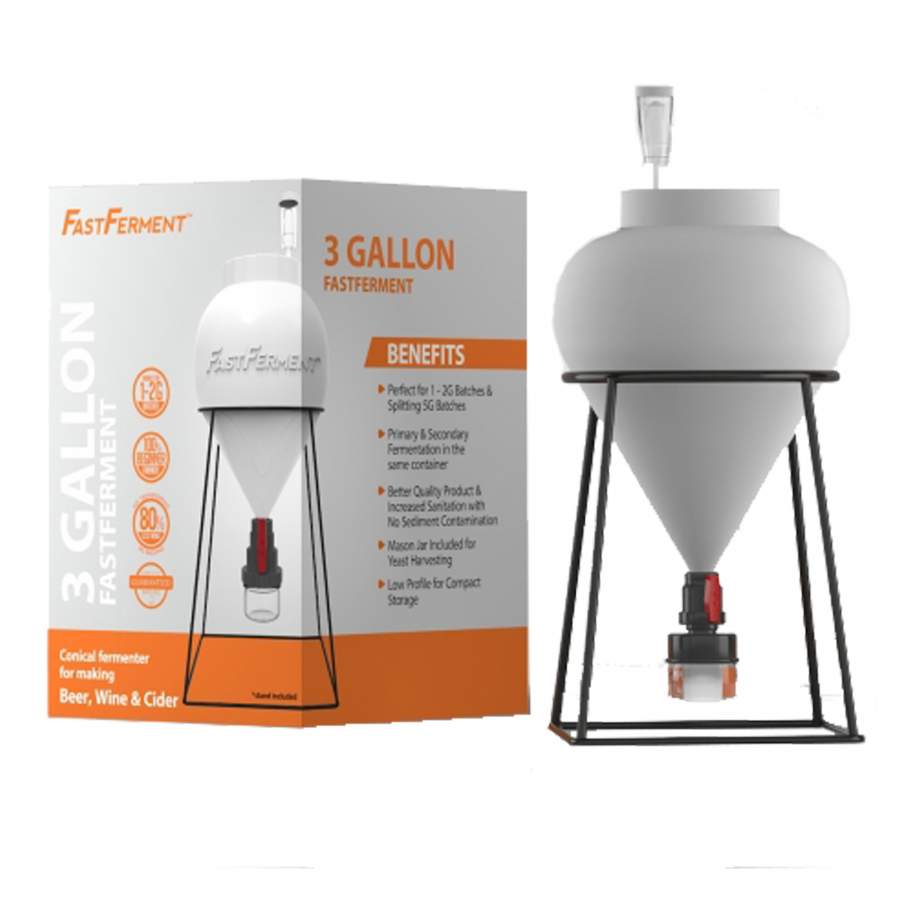 FastFerment ™ 11 Liter konischer Kunststoffgärbehälter (3G)