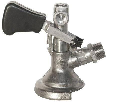 Flachzapfkopf seitlicher Abgang Typ A