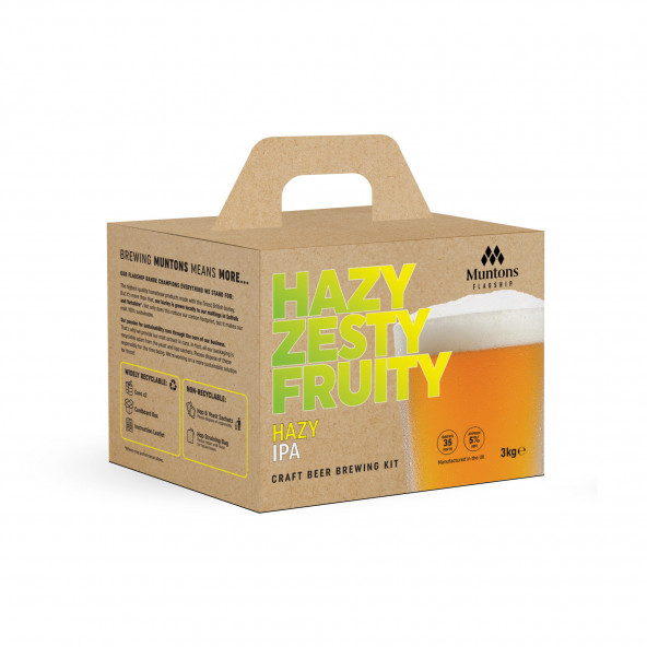 gehopftes flüssiges Malzextrakt Sorte Hazy Ipa