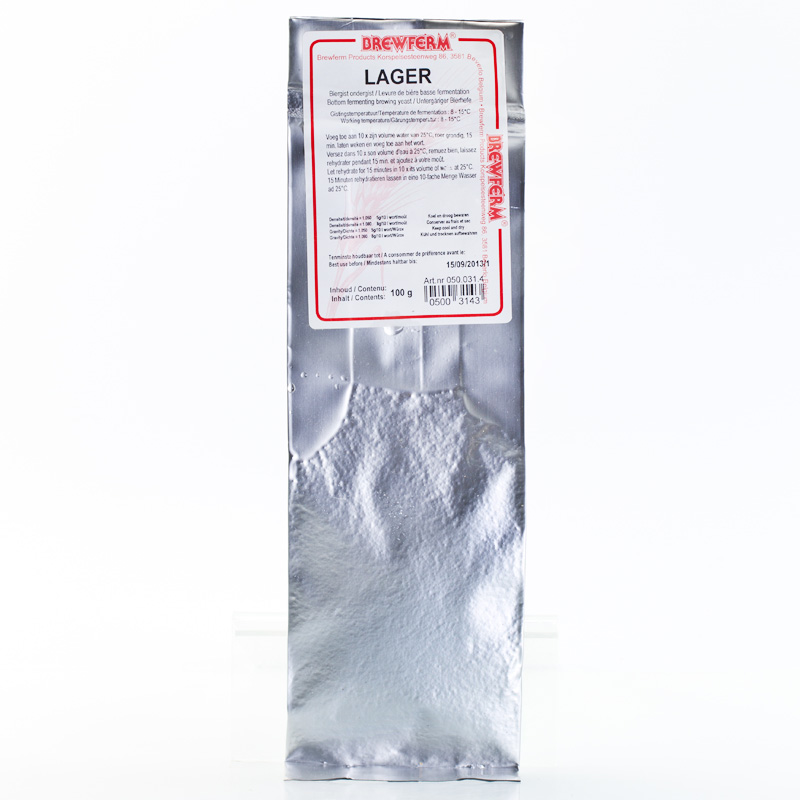 Brewferm Lager 100g Untergärige Bierhefe