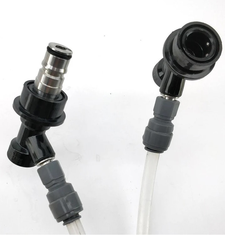 Aufsteckventil 2-seitig (Ball Lock Keg Post Jumper)