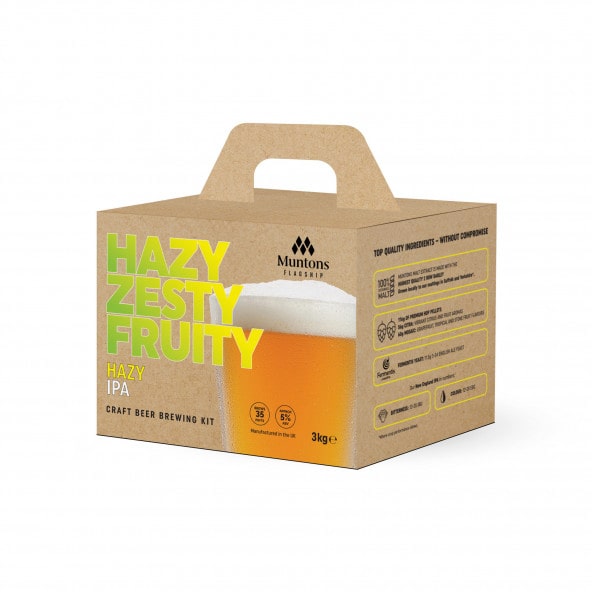 gehopftes flüssiges Malzextrakt Sorte Hazy Ipa