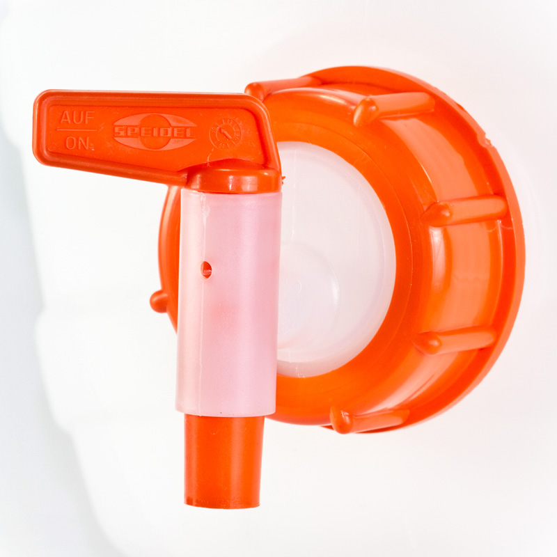 Auslaufhahn mit Überwurfmutter NW15 für Speidel Gärbehälter