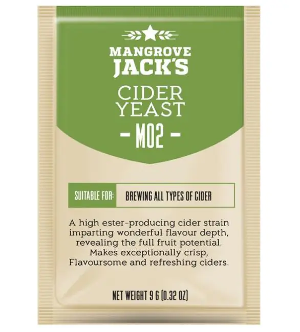 Mangrove Jack's M02 - Cider 9 g Trockenhefe