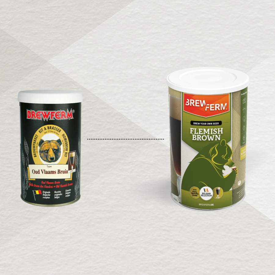 gehopftes flüssiges Malzextrakt Sorte Flemish Brown