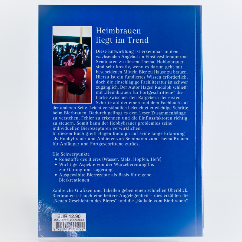 Heimbrauen für Fortgeschrittene Buch von Rudolph Hagen inkl. Rezepte