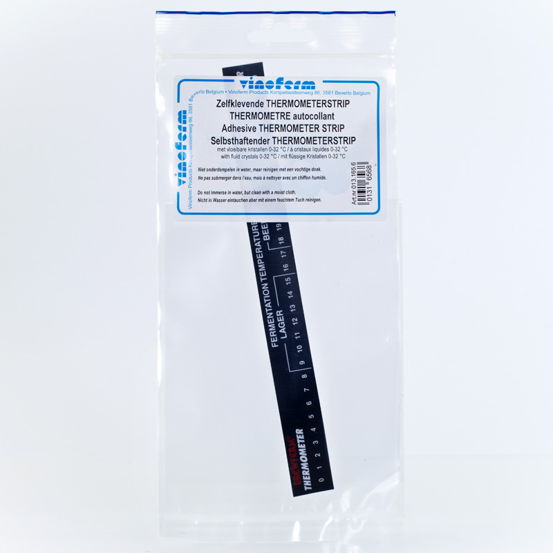 Flüssigkristallthermometer, selbstklebend