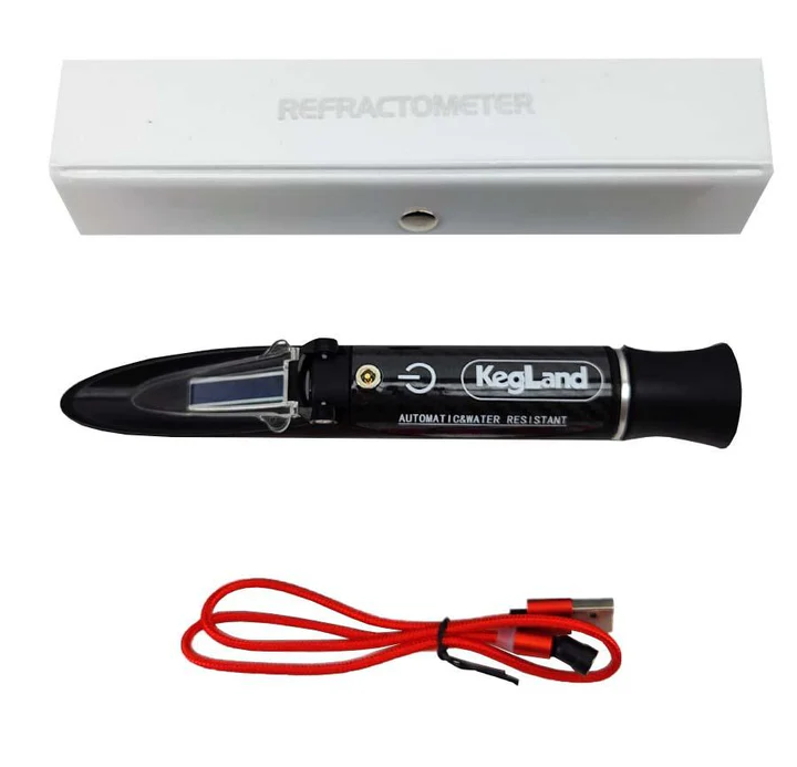 Saber LED-Refraktometer – wasserfest – drei Skalen