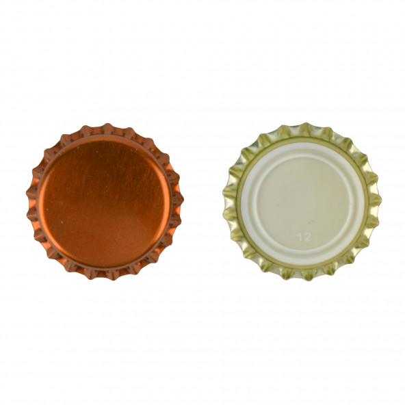 Kronenkorken 26 mm BRONZE