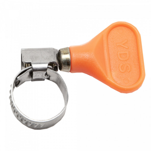 Schlauchklemme Edelstahl mit Flügelmutter 10-16 mm