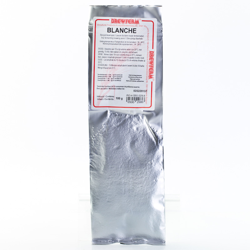 Brewferm Blanche 100g Obergärige Bierhefe für Weißbier