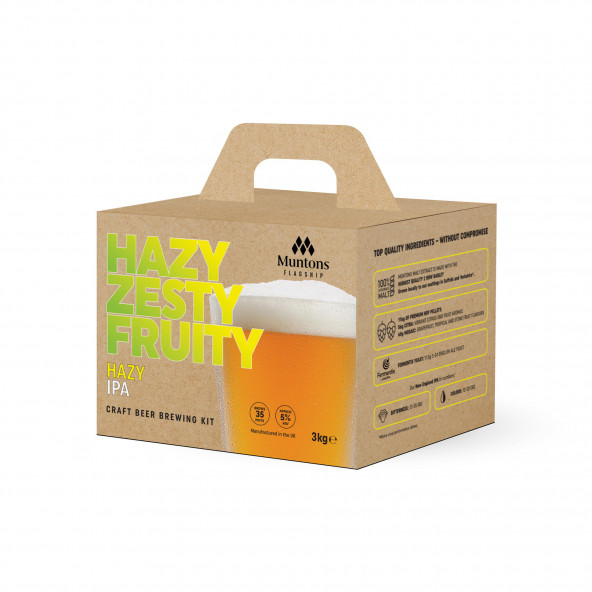 gehopftes flüssiges Malzextrakt Sorte Hazy Ipa